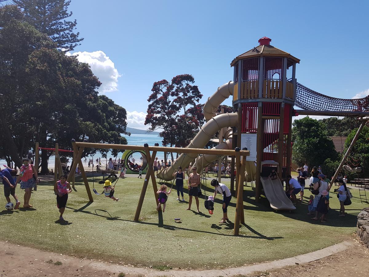 Takapuna Beach Accommodation オークランド エクステリア 写真